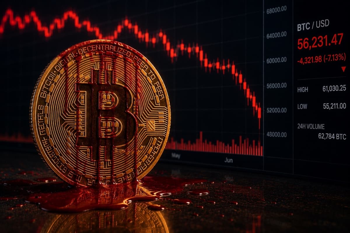 بیت‌کوین در حال خونریزی است و این دلایل سقوط قیمت بیت‌کوین را نشان می‌دهد