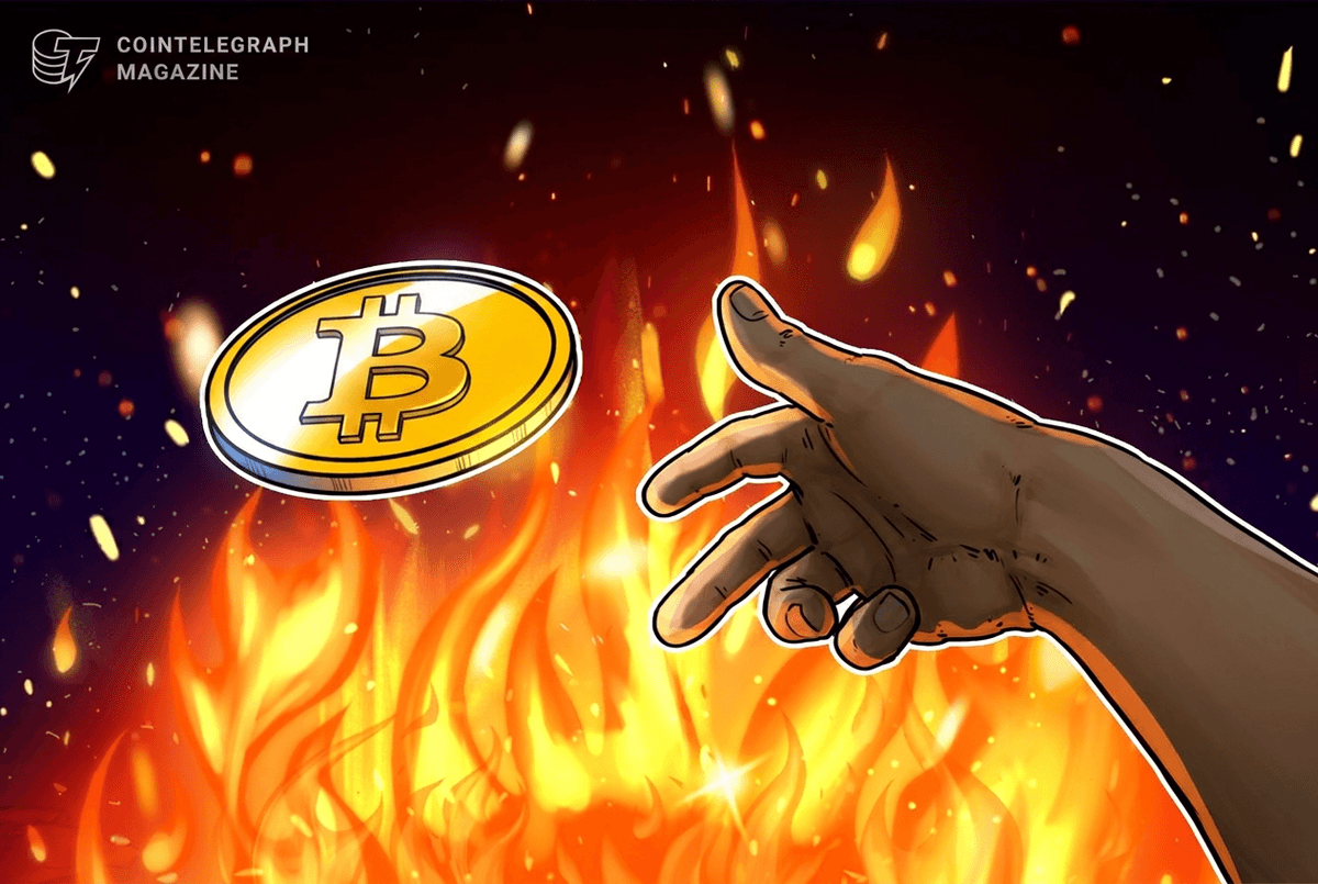 راز سوختن ۱ میلیون دلاری بیت‌کوین توسط یک ‎OG‎