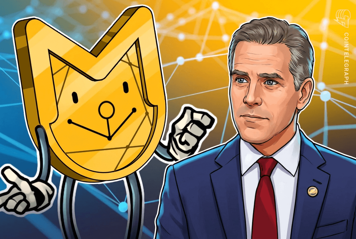 پسر جو بایدن میخواهد memecoin بر پایه لپتاپ افشاشده راهاندازی کند