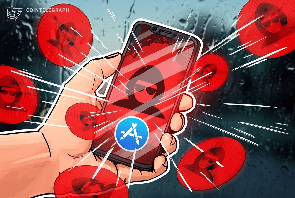 برنامه مخرب iOS باعث سرقت بیش از ۵۸۰ هزار دلار ارز دیجیتال شد