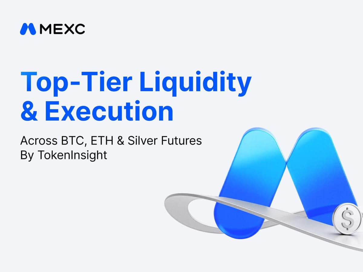 گزارش سپتامبر TokenInsight: MEXC در صدر عمق سفارشهای آتی بیتکوین و اتر با 21.03 میلیون دلار قرار دارد